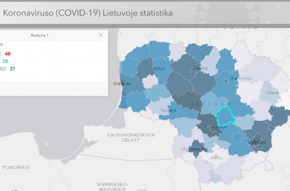 Karantinai atskirose savivaldybėse - kaip jų akivaizdoje atrodo Jonava?