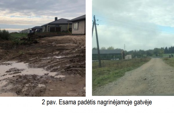 Numatoma Žalgirio g. atkarpos, lietaus nuotekų tinklo bei gatvės apšvietimo nauja statyba