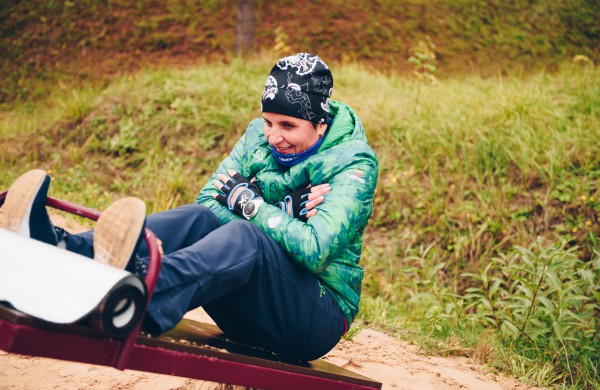 Išoruose įrengta lauko treniruoklių aikštelė