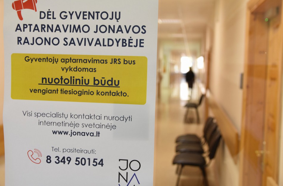 Jonavos rajono savivaldybė grįžta prie nuotolinio darbo