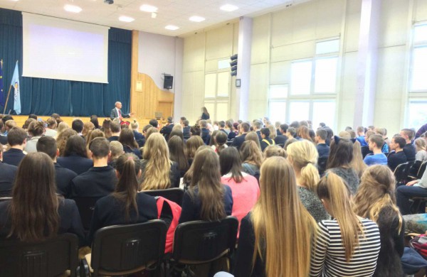 Jonavoje - etiketo žinovo Armino Lydekos viešnagė