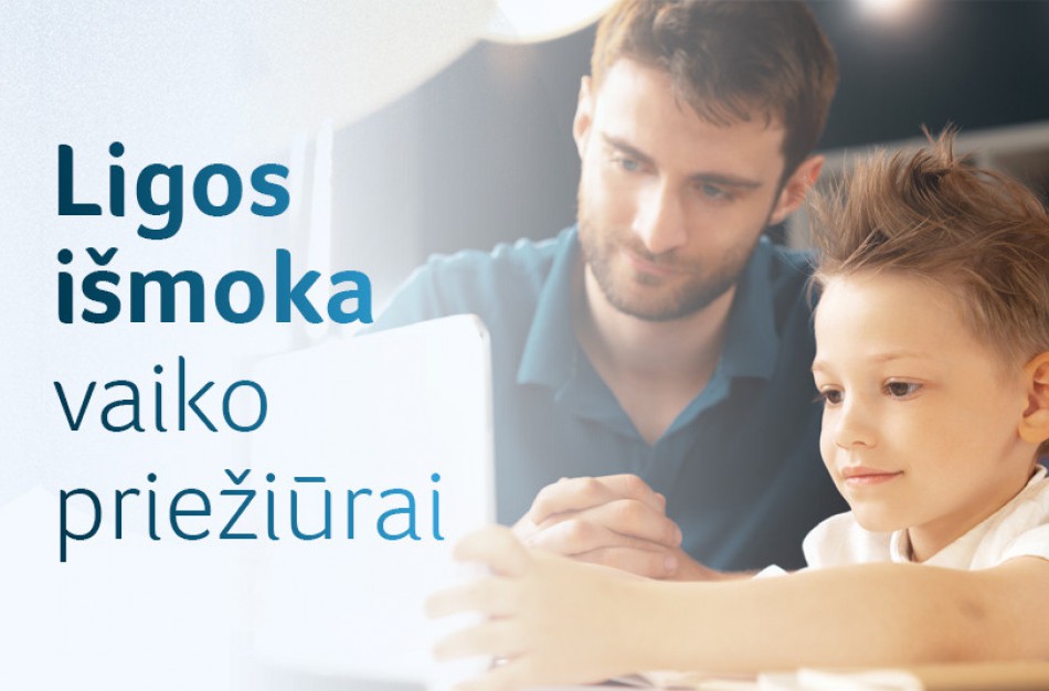 Kokiais atvejais tėvams skiriama ligos išmoka vaiko priežiūrai?