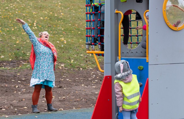 Jonavoje atidaryta dar viena vaikų žaidimų aikštelė