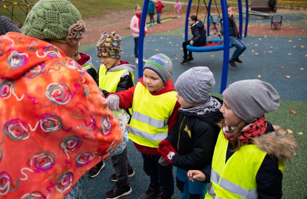 Jonavoje atidaryta dar viena vaikų žaidimų aikštelė