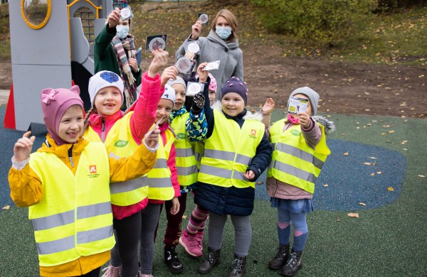 Jonavoje atidaryta dar viena vaikų žaidimų aikštelė