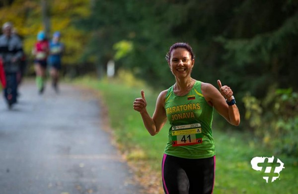 11 maratonų įveikusi L. Dapkuvienė: ,,Jonava – bėgikams patrauklus miestas“