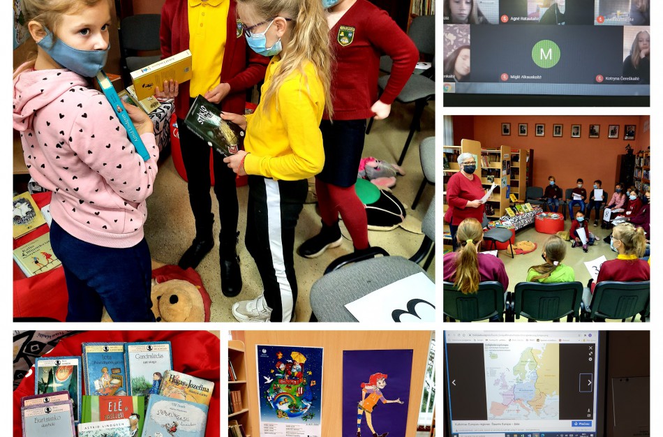 Šiaurės šalių literatūros savaitė  „Lietavos“ mokykloje