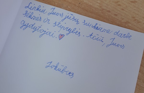 Šveicarijos progimnazijos bendruomenė kviečia švęsti Gerumo dieną