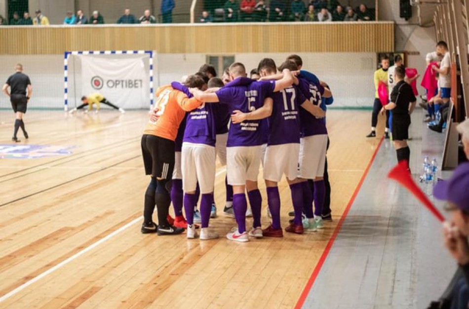 Čempionai ir vicečempionai naująjį Optibet Futsal A lygos sezoną pradėjo sunkiomis pergalėmis