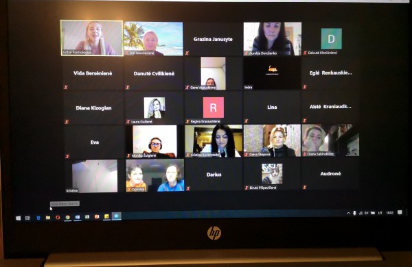 Virtuali paskaita tėvams  Justino Vareikio progimnazijoje