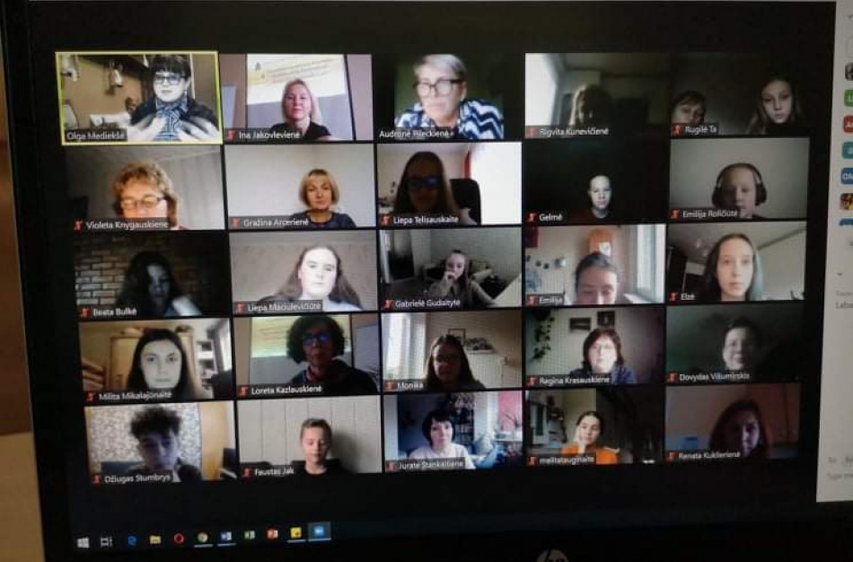 Jaunieji tyrėjai pristatė savo darbus