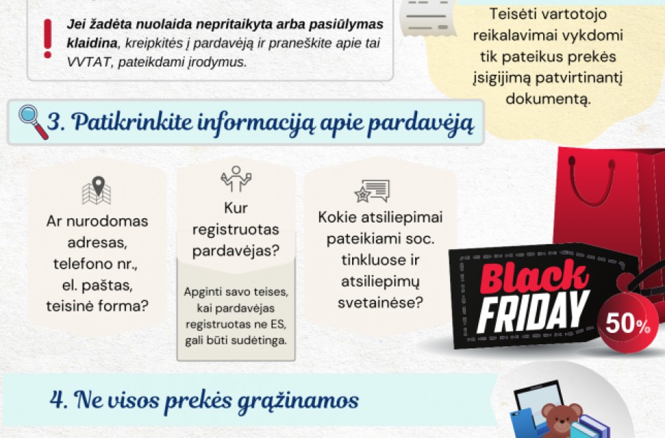 Didžiųjų išpardavimų metu tuštinti piniginės neskubėkite