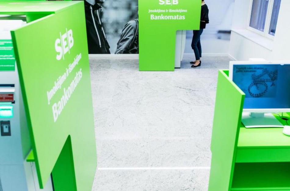 Naktį iš penktadienio į šeštadienį neveiks kai kurios SEB banko paslaugos 
