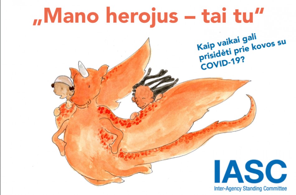 Gera žinia tėveliams ir pedagogams – knygelė vaikams apie koronavirusą
