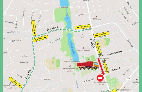 Į Jonavą atkeliaus pėsčiųjų tilto konstrukcijos