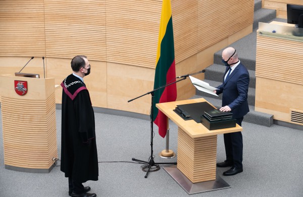 Eugenijus Sabutis įgijo visus tautos atstovo įgaliojimus