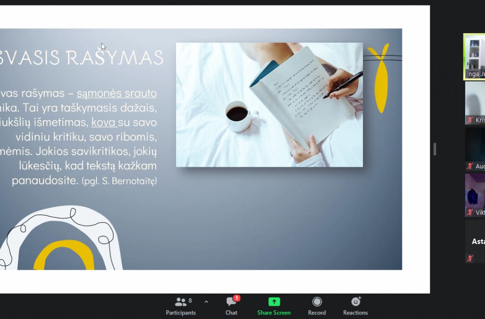 Kūrybinis-terapinis rašymas: nuo dirbtuvių iki maratonų