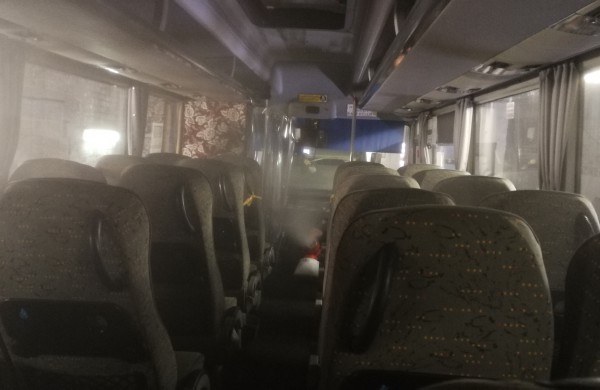 Bendrovėje „Jonavos autobusai“ naujas dezinfekavimo įrenginys