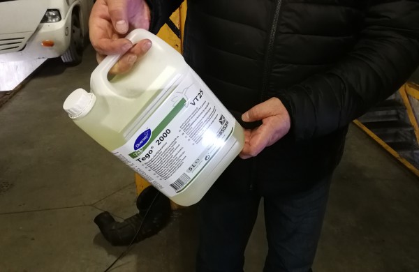 Bendrovėje „Jonavos autobusai“ naujas dezinfekavimo įrenginys