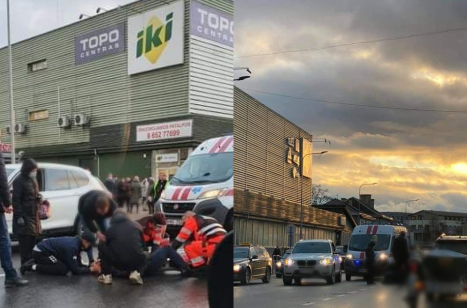  J. Basanavičiaus gatvėje partrenkta senolė neišgyveno