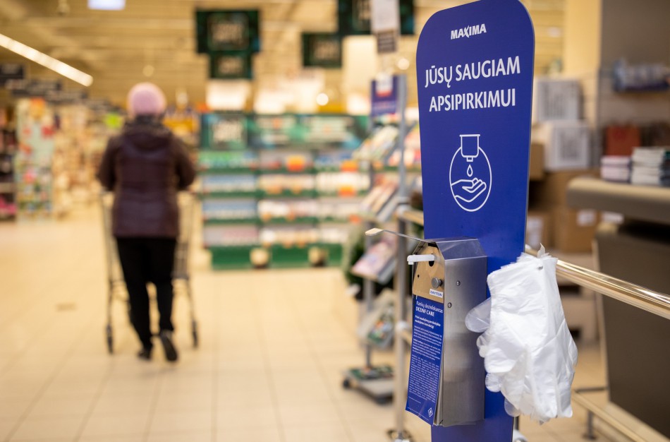 „Maximos“ prašymas pirkėjams: į parduotuves eikite kuo rečiau