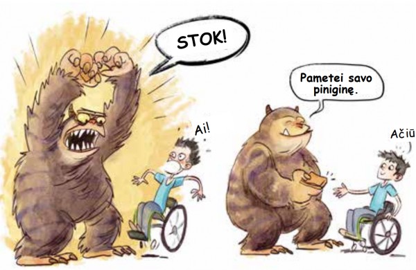 Pasirodė pirmasis Lietuvoje iliustruotas negalių žodynas vaikams „Žmogus su negalia irgi gali“