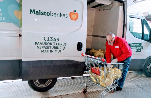  „Maisto bankas“ dėkoja visiems, šiais metais prisidėjusiems prie organizacijos veiklos
