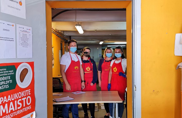  „Maisto bankas“ dėkoja visiems, šiais metais prisidėjusiems prie organizacijos veiklos