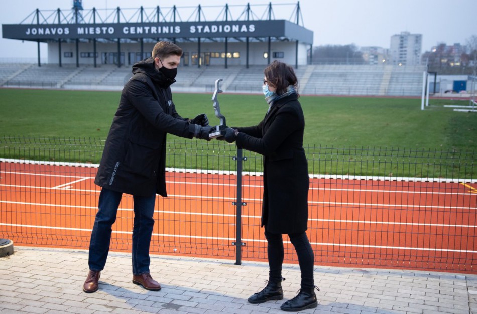 Jonavos merui įteiktas Metų sporto miesto apdovanojimas