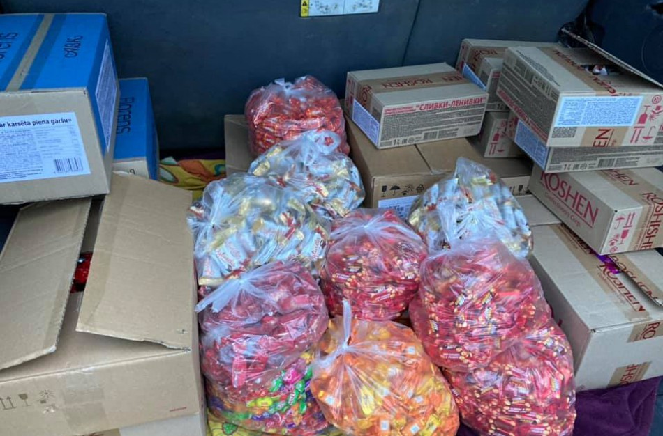 Jau 10-ąjį kartą organizuotas Kalėdų karavanas džiugino ir vaikus, ir senelius