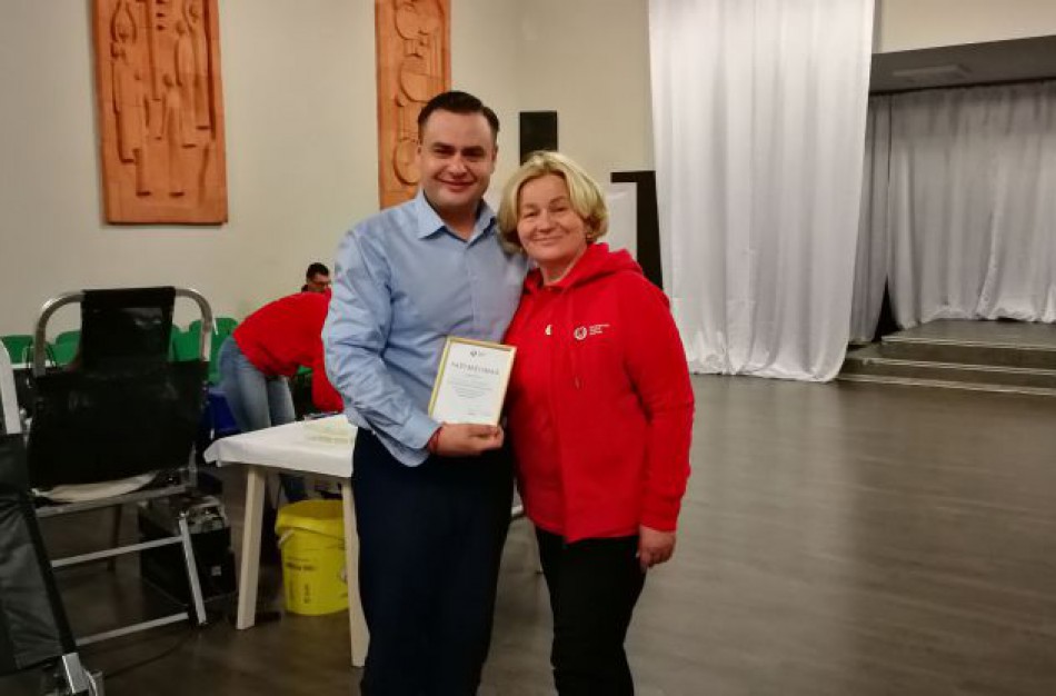 Kraujo donorų organizatorė R.Vanagienė: Jonava – gražus gerumo pavyzdys