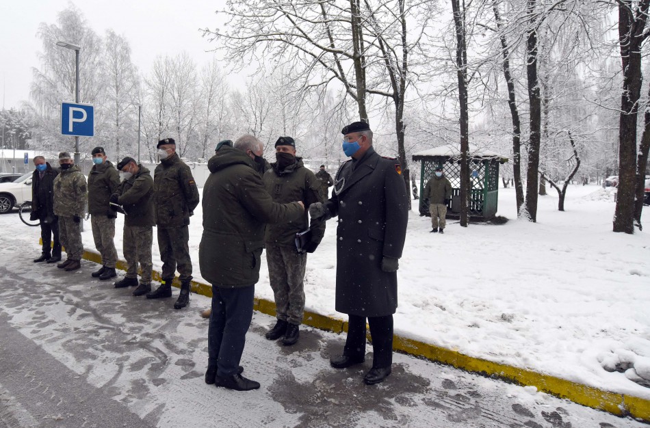 Krašto apsaugos ministras A. Anušauskas: „Vokietijos lyderystė itin svarbi regiono saugumui“