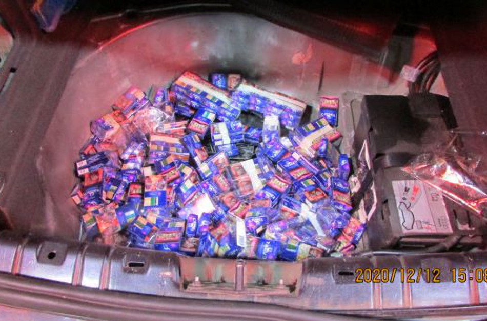 Muitinė 2020: pernai sulaikytas didžiausias cigarečių kontrabandos kiekis institucijos istorijoje