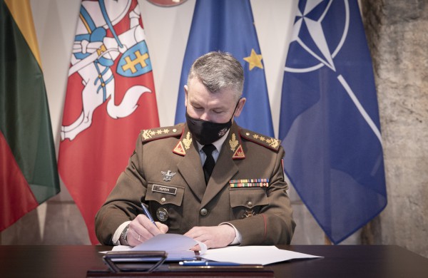 Pasirašyta Lietuvos kariuomenės ir Lietuvos Policijos bendradarbiavimo sutartis