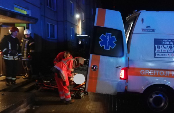 Gelbėjimo tarnybų sujudimas Rukloje: gelbėtas vyriškis
