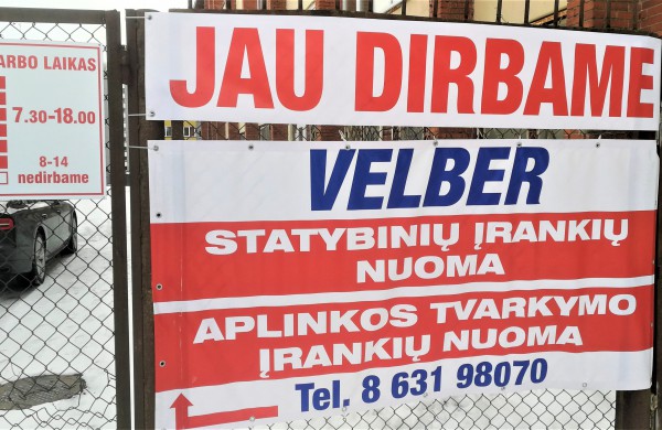 Naujas „žaidėjas“ įrankių nuomos rinkoje - jau Jonavoje