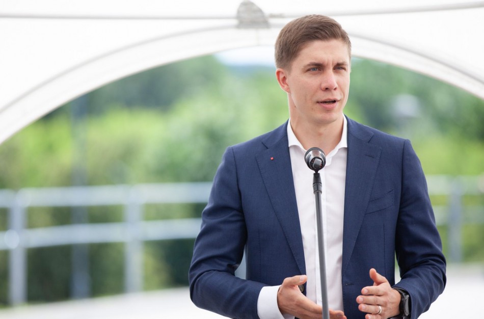 Balsavime nugalėjęs V. Blinkevičiūtę, LSDP laikinai vadovaus Mindaugas Sinkevičius