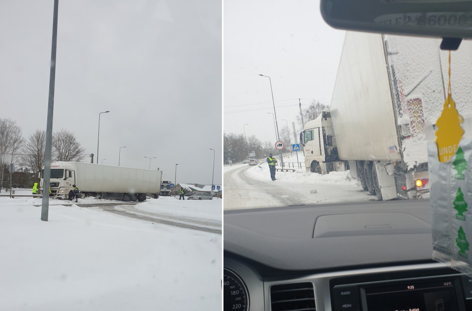 Jonavos rajone sudėtingos eismo sąlygos, būkite budrūs!
