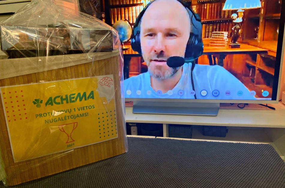 Achemiečiai minėjo valstybės atkūrimo dieną žaisdami protmūšį