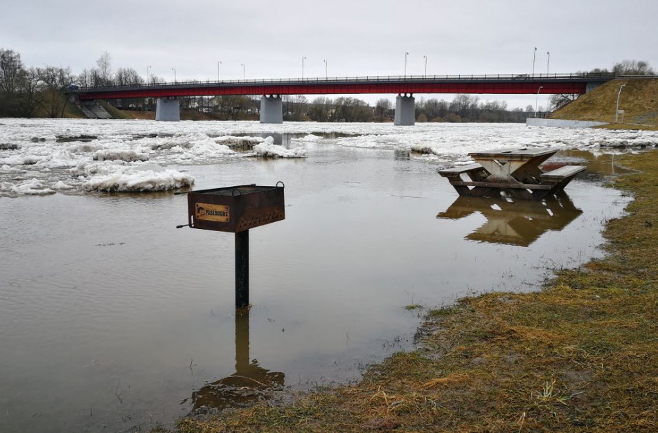 Lietuvos hidrometeorologijos tarnyba Jonavoje prognozuoja potvynį 