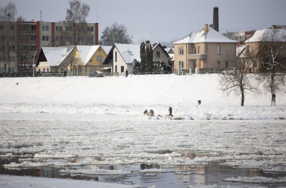 Spec. tarnybos pasirengė galimam potvyniui