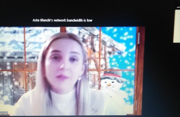 Virtuali paskaita tėvams Justino Vareikio progimnazijoje