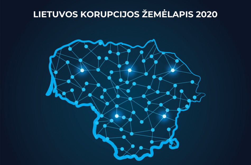 Lietuvos korupcijos žemėlapis 2020: stebimos kyšininkavimo mažėjimo tendencijos, bet korupcijos problema išlieka aktuali
