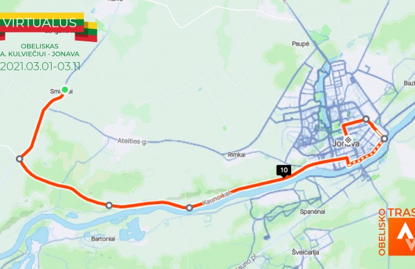 Virtualus Obeliskas A. Kulviečiui - Jonava 2021-03-01-03-11