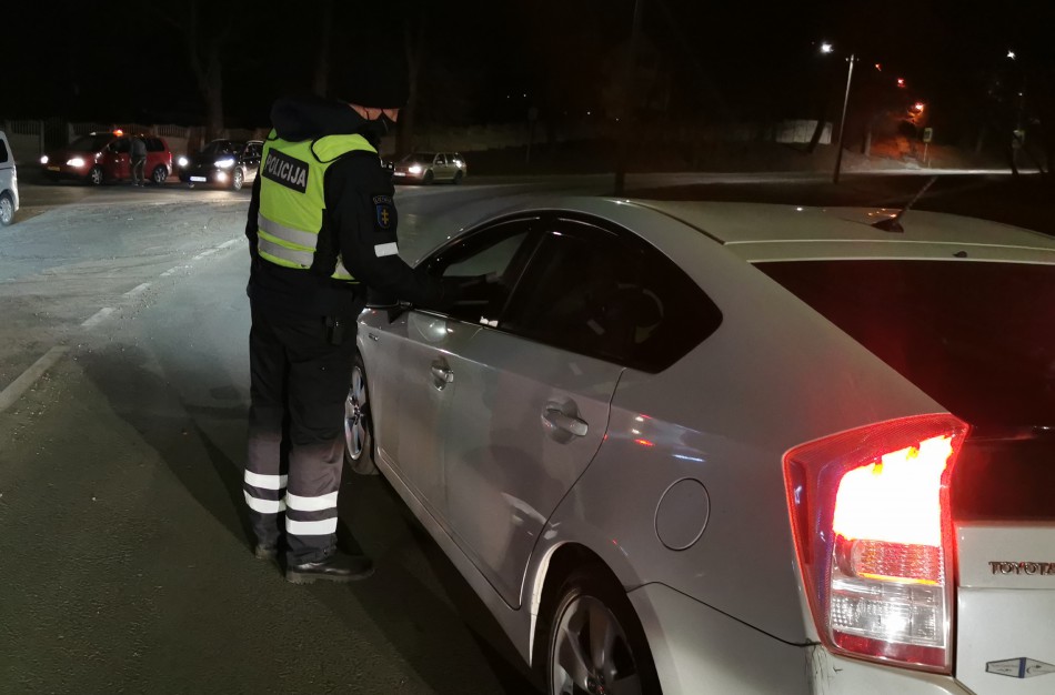 Savaitgalį blaivumą pasitikrino beveik 1500 vairuotojų