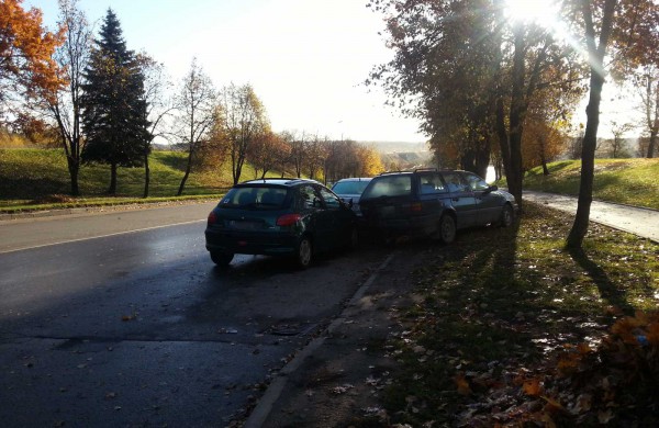 Lietavos gatvėje – avarija, sužeista moteris