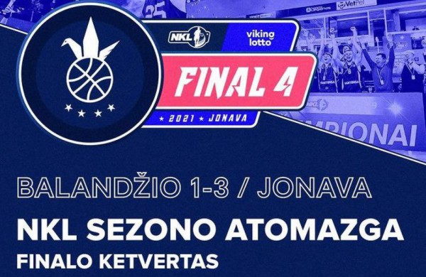 NKL – VIKINGLOTTO finalo ketvertas įvyks Jonavoje