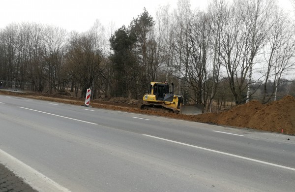 „Ledai pajudėjo“ dviračių tako atkarpoje link „Achemos“