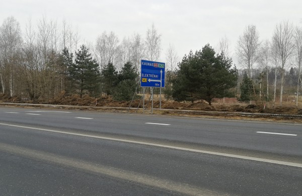 „Ledai pajudėjo“ dviračių tako atkarpoje link „Achemos“