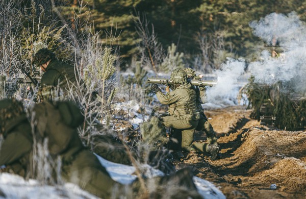 Baigėsi Latvijoje vykusios tarptautinės karinės pratybos „Krištolinė strėlė 2021“